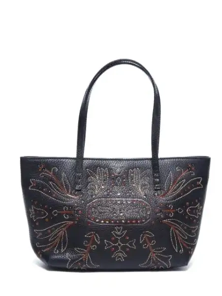 bag tote motif-embroidered Fendi 0313